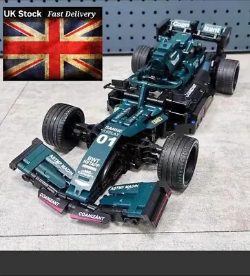 Buy Technic F1 Aston Martin Model Kit Car Fernando Alonso & Powered Remote. Not Lego • 99£