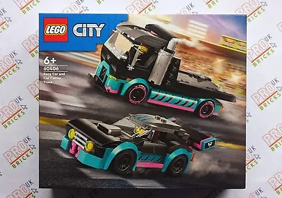 Buy LEGO 60406 City Race Car And Car Carrier Truck - Brand New Sealed - Free P&P • 22.99£