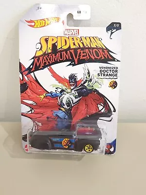 Buy Hot Wheels Spider-Man Venomized Doctor Strange Maximum Venom Tail Dragger 5/5 • 4£