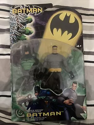 Buy  DC Batman Deluxe To Bruce Wayne With Bat-Suit 6  Figure Series 6 Mattel 2004 • 30£