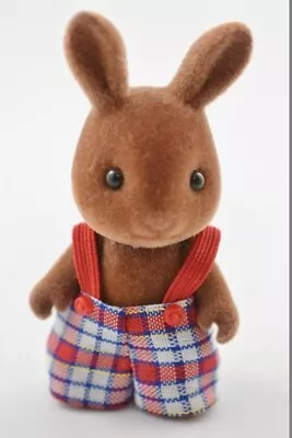 Buy Sylvanian Families Wildwood Rabbit Brother Vintage Original Figure Clothed  #102 • 9.50£