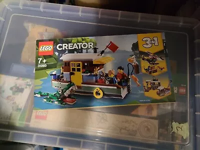 Buy LEGO Creator Expert: Riverside Houseboat (31093) • 25.99£
