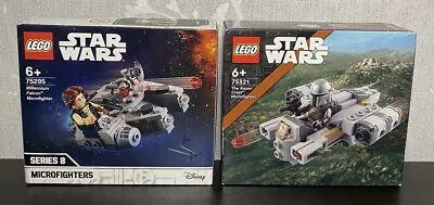 Buy LEGO Star Wars Microfighters: 75295 Falcon + 75321 Razor Crest. New Sealed ✔️ • 21.99£