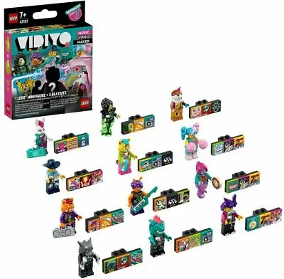 Buy Lego Vidiyo Bandmates Wolf Minifigure + 3 Beatbits Music Video Maker • 3.50£