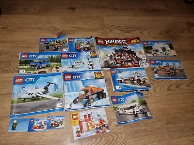 Buy Lego  Instructions Manuals Bundle Job Lot  • 2.99£