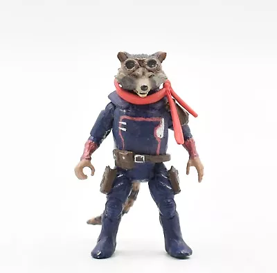 Buy Marvel Legends Guardians Of The Galaxy - Rocket Raccoon Figure CUSTOM PAINT JOB • 12.99£