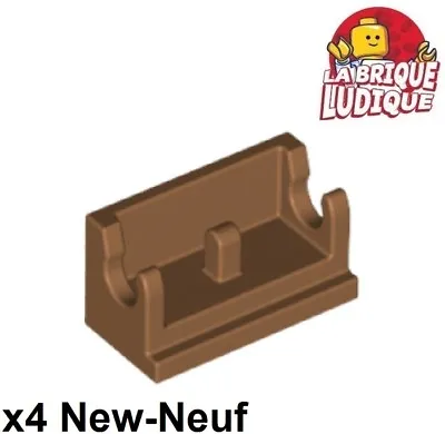Buy LEGO 4x Brick Hinge Hinge 1x2 Base Nougat Medium Dark Flesh 3937 NEW • 1.37£
