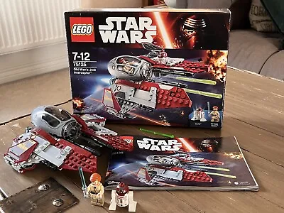 Buy Lego 75135 Obi-Wan's Jedi Interceptor (Complete, Figures, Box & Instructions) • 54.95£