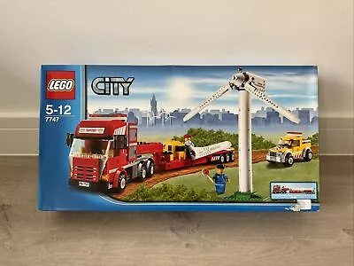 Buy Lego City 7747 Wind Turbine Transport Set BOXED COMPLETE USED Octan • 71.99£