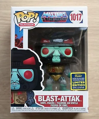 Buy Funko Pop Masters Of The Universe Blast-Attak SDCC + Free Protector • 11.99£