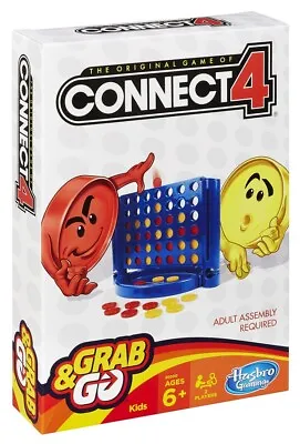 Buy Connect 4 Grab And Go Game - Travel Game Size NEW • 9.99£