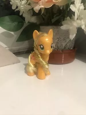 Buy My Little Pony G4 Glitter Body & Tinsel Applejack Figure • 9.99£