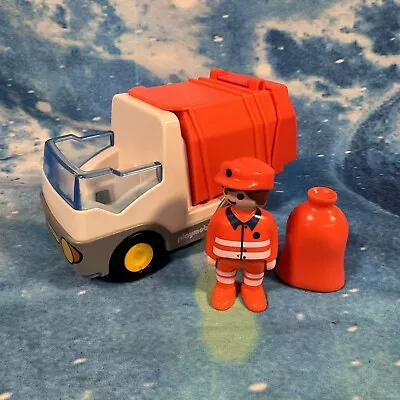 Buy Playmobil 123 Recycling Garbage Truck Figure & Accessory • 6.99£