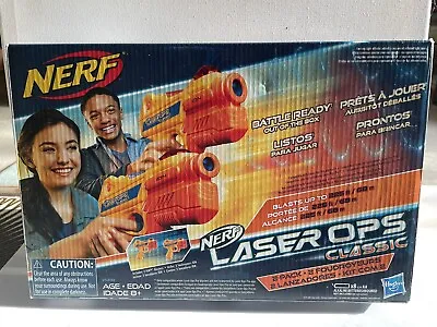 Buy NERF Laser Ops Classic Combat Blaster (Pack Of 2) (E2281) Boxed Xmas • 7.99£