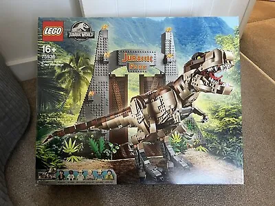 Buy Jurassic Park T. Rex Rampage - Retired Lego 75936 - Adult Collector • 150£