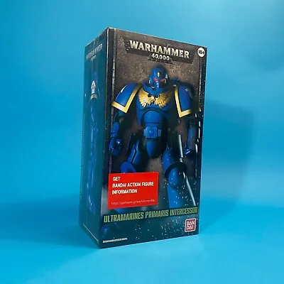 Buy Warhammer 40k | Ultramarines Primaris Intercessor | Bandai Action Figure | NEW • 73£