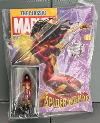 Buy Eaglemoss Marvel Classic Collection Spider-Woman  No 61 Display Figure And Mag • 7.99£