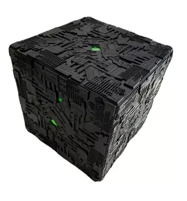 Buy Star Trek Borg Cube Light Up XL Electronic Toy Model Special Edition Eaglemoss • 69.99£
