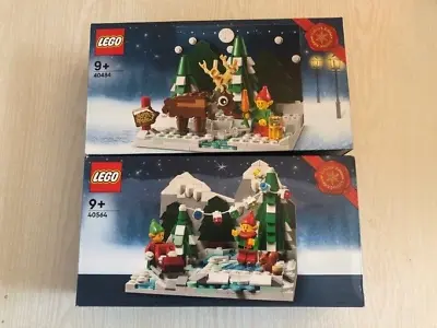 Buy Lego Santa's Front Yard 40484 & Winter Elves Scene 40564 GWP Limited Edition New • 40£