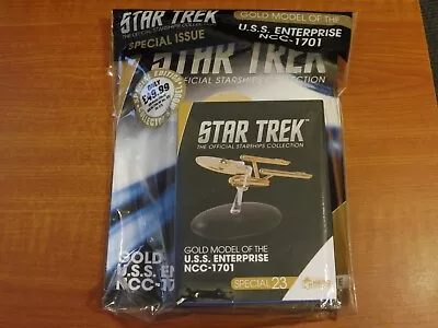 Buy Star Trek Starships Special Edition #23  GOLD U.S.S. ENTERPRISE NCC-1701  2020 • 49.99£