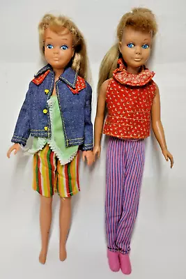Buy Barbie Vintage 2 X Skipper Doll With Outfit Collection 60s Japan 80s • 0.85£