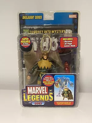 Buy Marvel Legends Loki Onslaught Series Variant Figure 2006 MOC New Toybiz Rare  • 18£