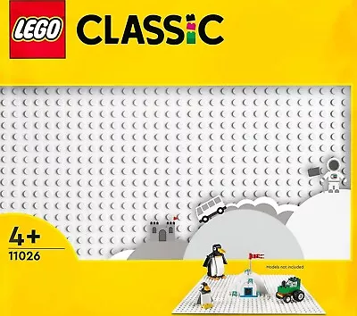 Buy LEGO 11026 Classic White Baseplate, 32x32, NEW & SEALED, FREE POST • 10.99£