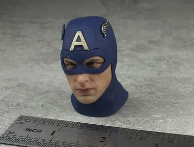 Buy Hot Toys 1:6th Scale - Captain America Star Spangled Man Head (neckless) • 27.99£