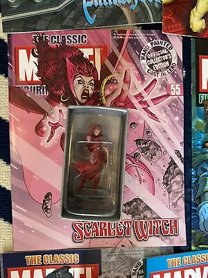 Buy Eaglemoss The Classic Marvel Figurine Collection Scarlet Witch Issue 55 • 7.99£