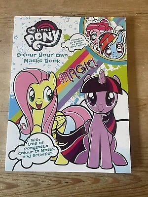 Buy My Little Pony Colour Your Own Mask Puzzle Book NEW • 1.99£
