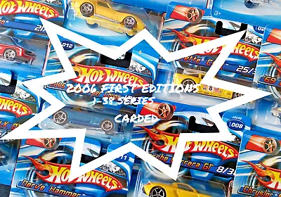 Buy 2006 Hot Wheels First Editions Series 1-38 Select Yours Below - Short Carded • 4.95£