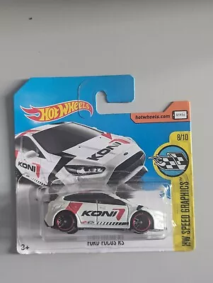 Buy Hot Wheels Ford Focus RS. 2016. Speed Graphics. 8/10. Koni 7.  • 7.99£