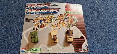 Buy Transformers G1 - Micromaster Battle Patrol - Backing Card - No Sunrunner • 5£