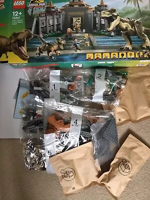 Buy LEGO Jurassic Park Visitor Centre: T-Rex & Raptor Attack 76961 No Ray Arnold NEW • 74£