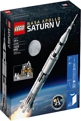 Buy LEGO Ideas 21309 NASA Apollo Saturn V - New Sealed • 158.45£