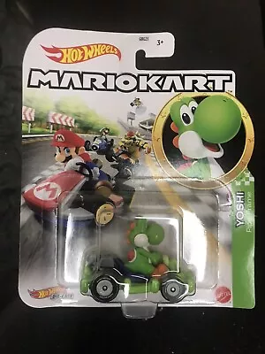 Buy Hot Wheels Mario Kart Yoshi, Pipe Frame • 12£