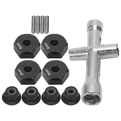 Buy 12mm Wheel 5mm Thickness Hex Adapter Wrench M4 NonSlip Nut Set For 1/1 Hot • 5.81£