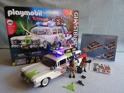 Buy Playmobil Ghostbusters 9220 Ecto1 With Light And Sound Effects Box  Complete VGC • 36.99£