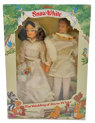 Buy Vintage Disney's Snow White Doll Set: The Wedding Of Snow White / NrfB Bikin • 103.96£