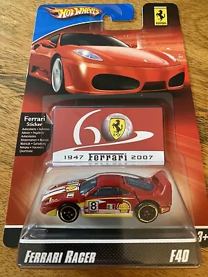Buy Hot Wheels Ferrari 60th Anniversary Ferrari Racer F40, No. 5 Of 24 • 21£