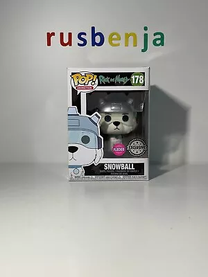 Buy Funko Pop! Animation Rick And Morty Snowball Flocked #178 • 13.99£