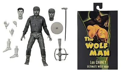 Buy NECA Universal Monsters Ultimate Wolf Man - Black & White 7″ Action Figure • 42.49£