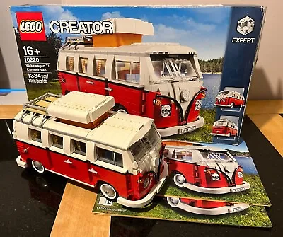 Buy Lego 10220 Creator Expert Volkswagen T1 Camper Van - 100% Complete - Box+Manual • 84.99£