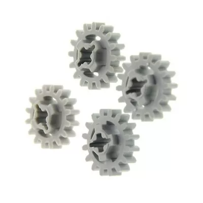 Buy LEGO 4 X Light Bluish Grey Technic Gear 16 Tooth 94925 New • 2.99£
