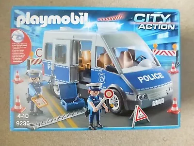 Buy NEW Playmobil City Action Police Van With Lights And Sound 9236 • 25£