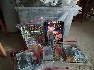 Buy  Marvel Chess Collection Set Of 32 Figures Good Vs Evil.  Boxed With Magazines.  • 300£