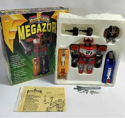Buy Vintage 1993 Bandai Mighty Morphin Power Rangers Figure - Megazord 2220 + Box • 50£