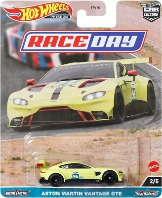 Buy Hot Wheels Car Culture Race Day Aston Martin Vantage GTE Brand New (Was £9.99) • 5£