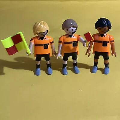 Buy Playmobil Referee & Linesmen Football Soccer Sports SEE PICS • 9.99£