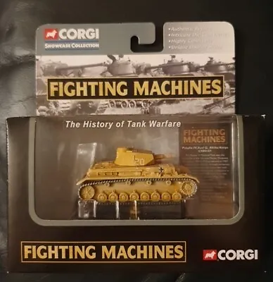 Buy Corgi Fighting Machines The History Of Tank Warfare PZKW MKIV DESERT CS90107 • 17.99£